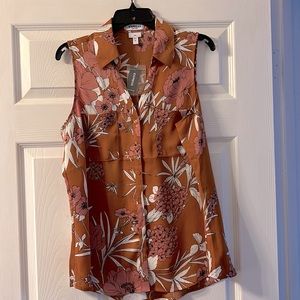 Express sleeveless blouse